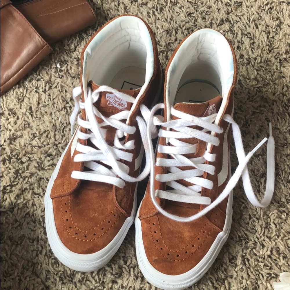 Vans High Top Brown Suede